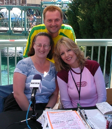 Me, boyfriend Paul & DJ Cynthia Fox